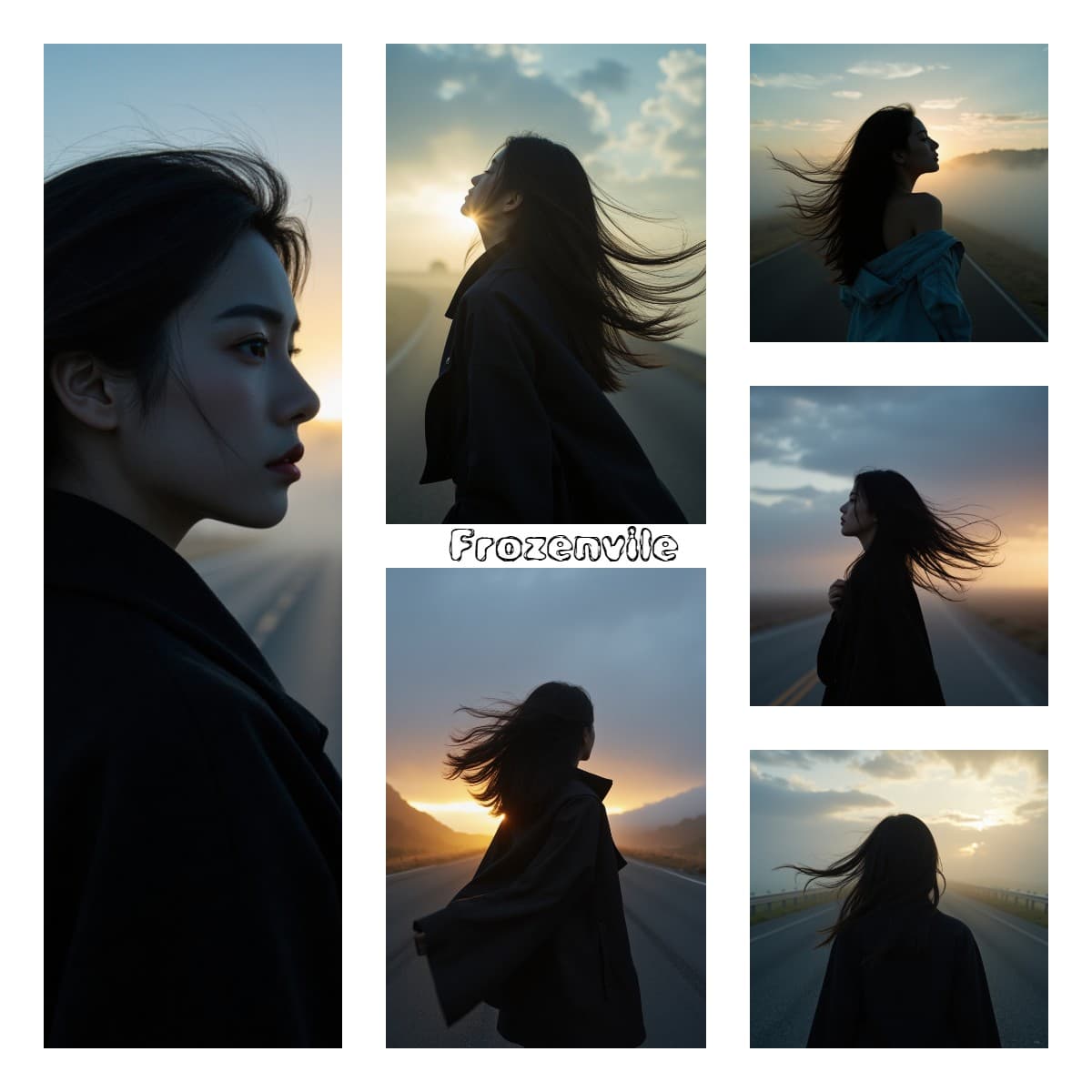 17 кинематографичных обложек с туманной дорогой