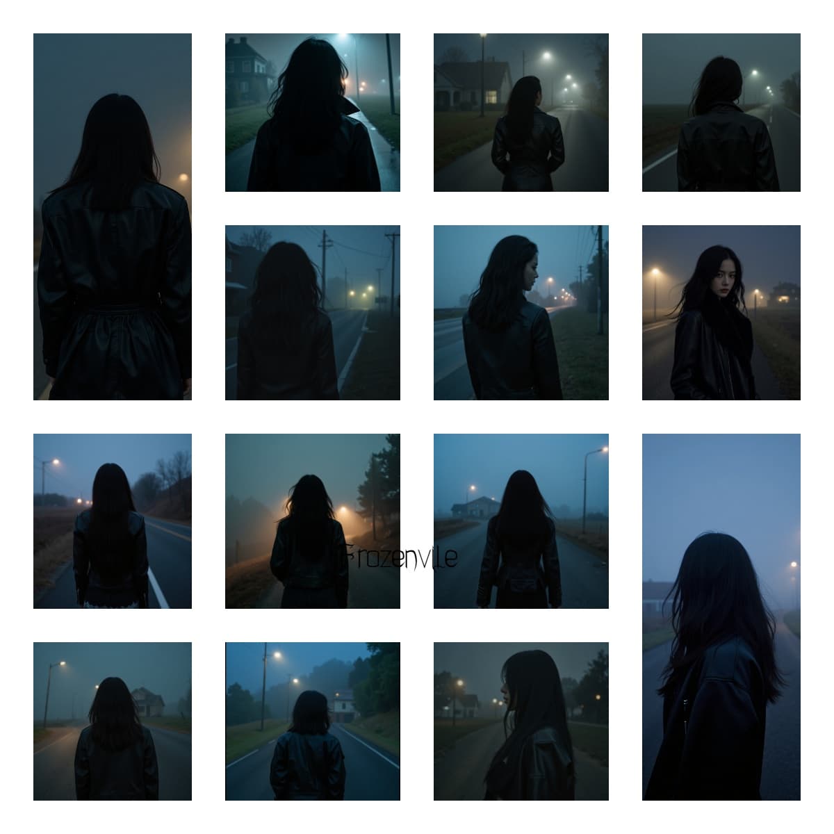 Одинокий путь сквозь туман — Пак атмосферных обложек для вашей музыки