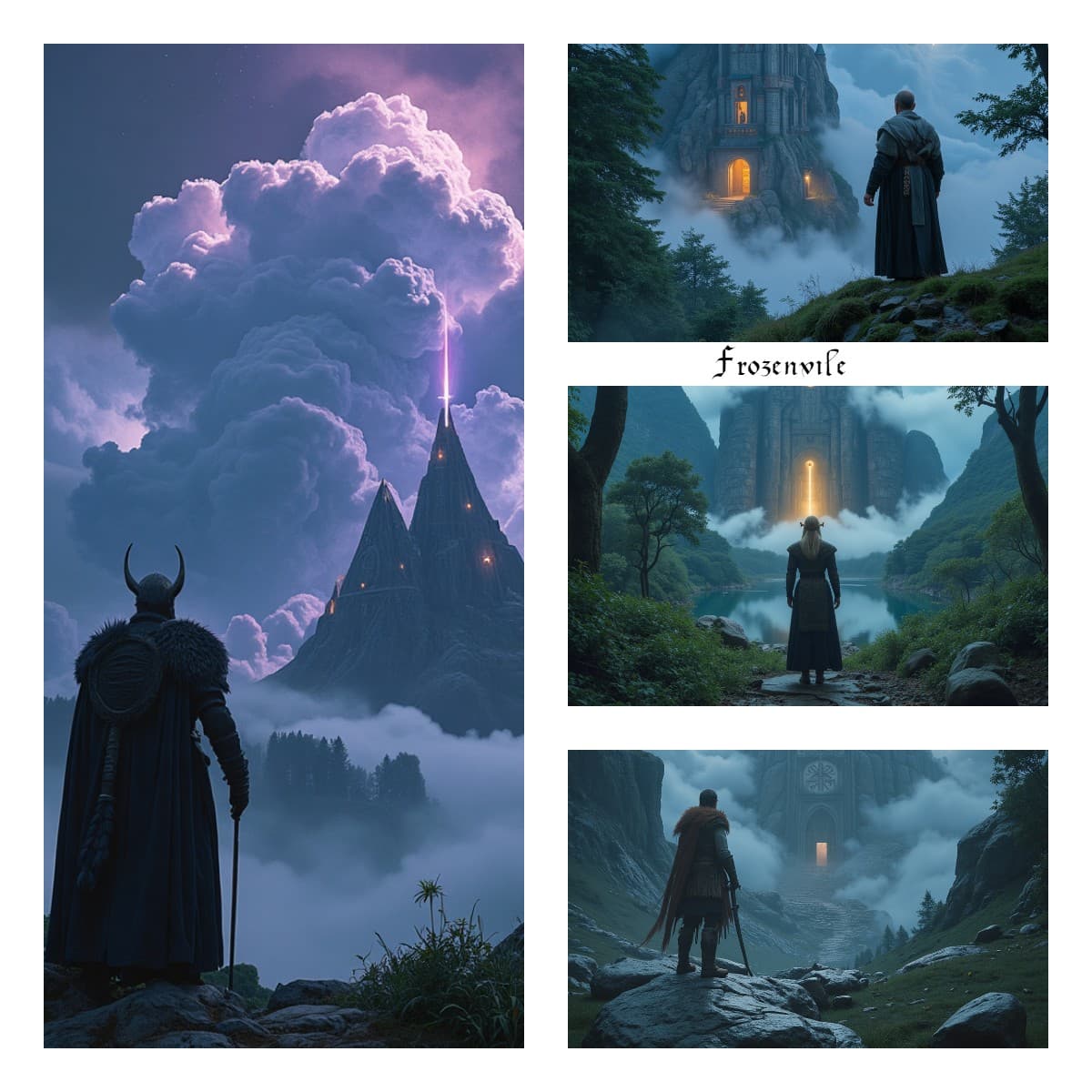 Врата Легенд: Пак фэнтези-обложек в кельтском стиле (15 артов)