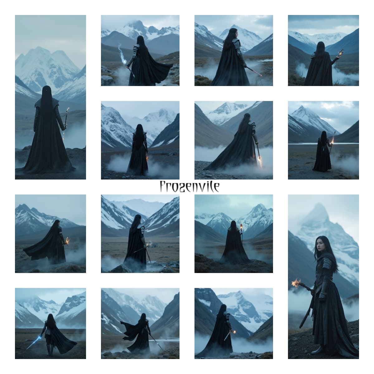 Странницы туманов: 17 кинематографичных обложек в жанре тёмного фэнтези