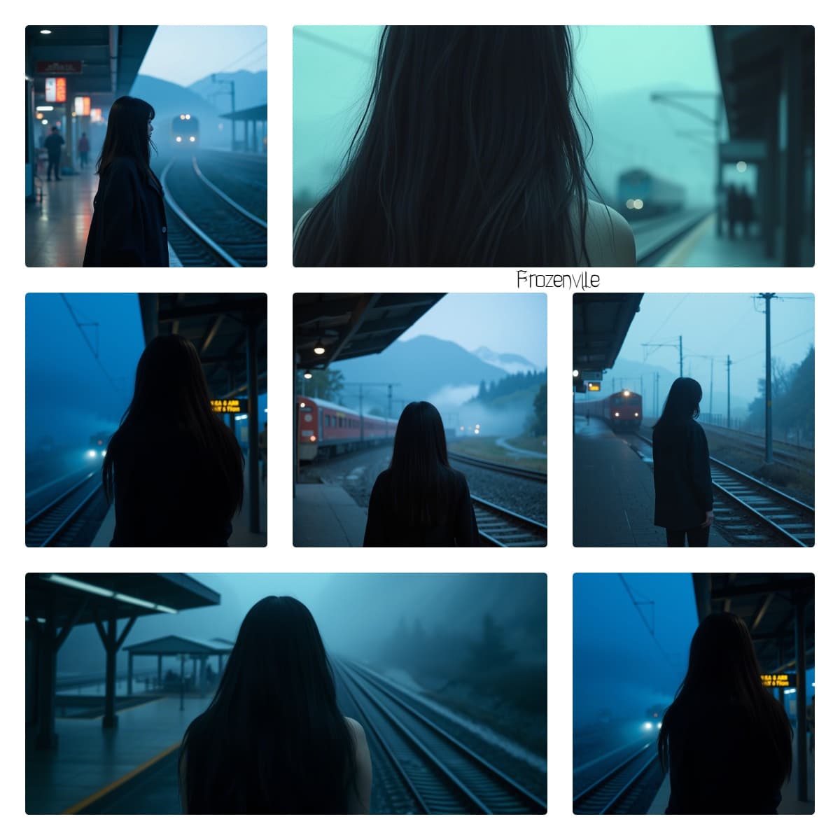 Night Departure — Пак атмосферных обложек для треков