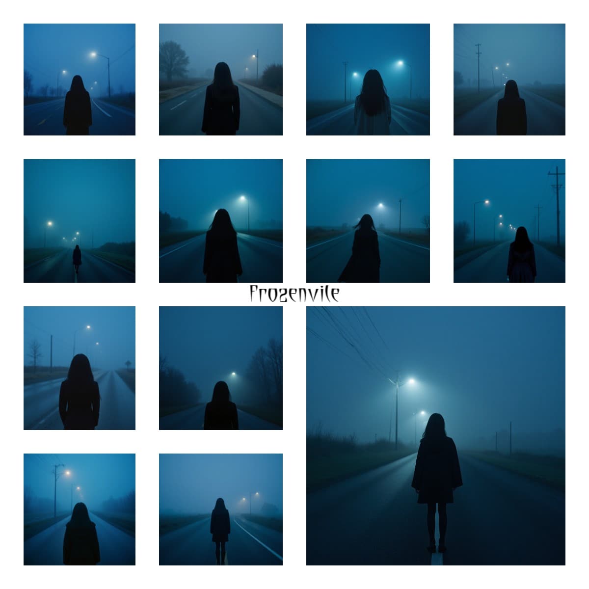 Во сне сквозь туман: Кинематографичный пак обложек