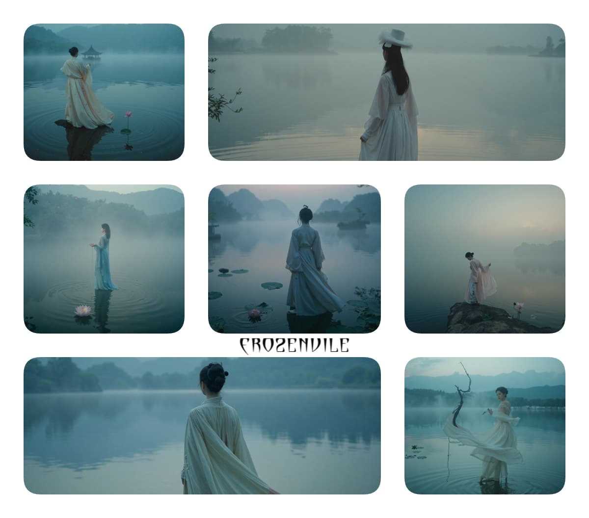 Загадочная грусть у лотоса: Китайские синематик обложки