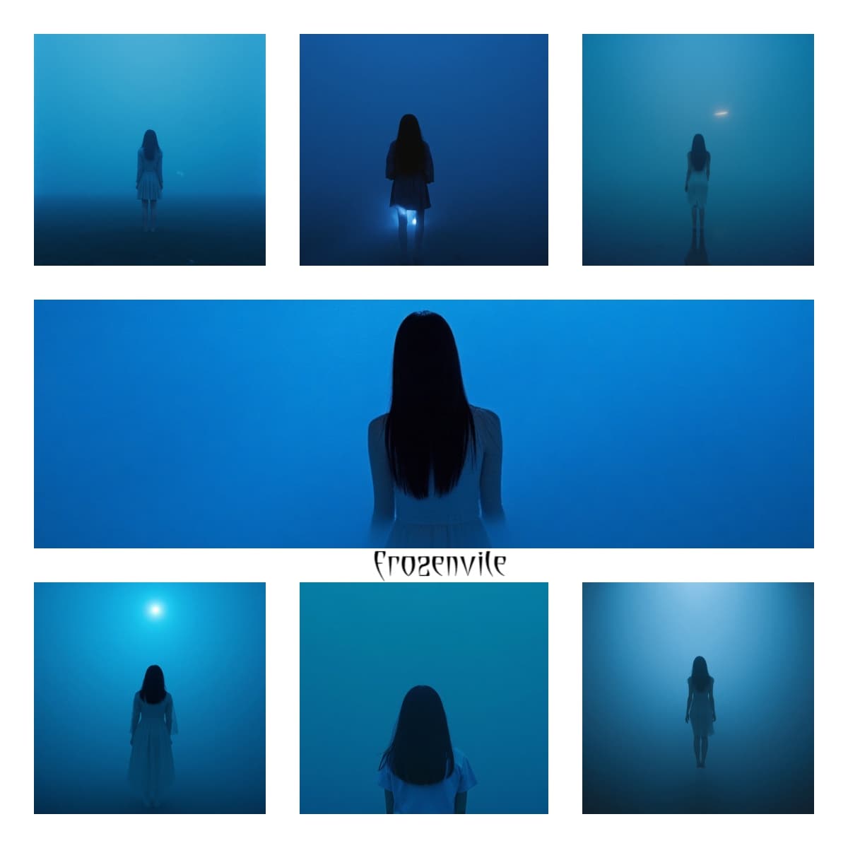 Сон без пробуждения: мистические эмбиент-обложки для музыкальных релизов